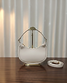 sade beyaz kol çantası